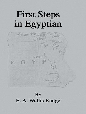 cover image of First Steps In Egyptian